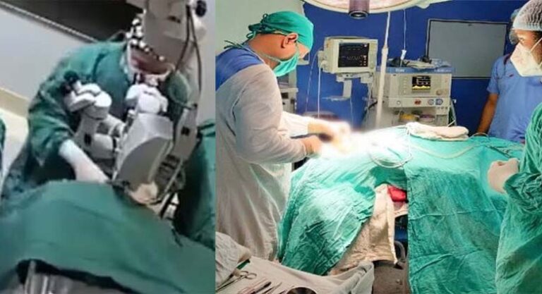डॉक्टर बना राक्षस: इलाज के दौरान सर्जन ने 82 साल