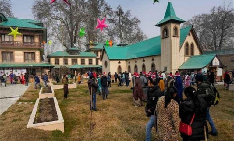 कश्मीर में ईसाई समुदाय ने इजराइल-फलस्तीन संघर्ष के समाधान के