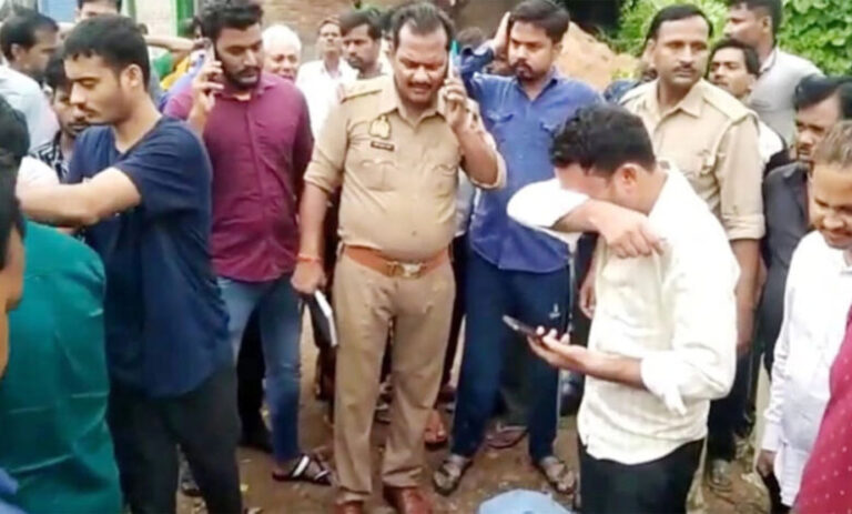 उत्तर प्रदेश में कन्नौज जिले के विशुनगढ़ थाना क्षेत्र में