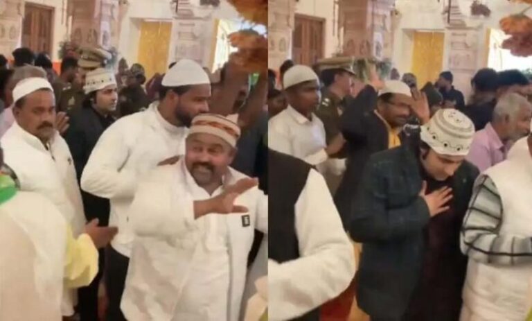 250 मुस्लिम रामभक्तों ने अयोध्या पहुंचकर रामलला के दर्शन किए