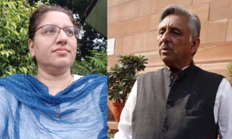 मणिशंकर अय्यर की बेटी से सोसाइटी ने नोटिस जारी कर