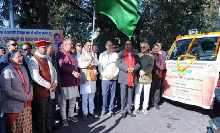 उत्तराखंड के मुख्यमंत्री पुष्कर सिंह धामी ने अपने शिविर कार्यालय