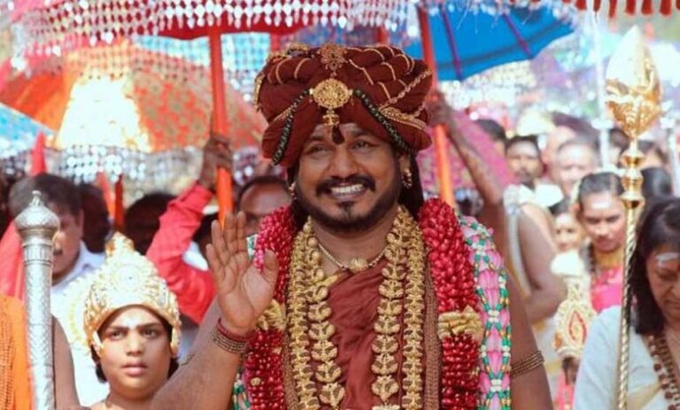 एक्स पर नित्यानंद के आधिकारिक हैंडल से दावा किया गया