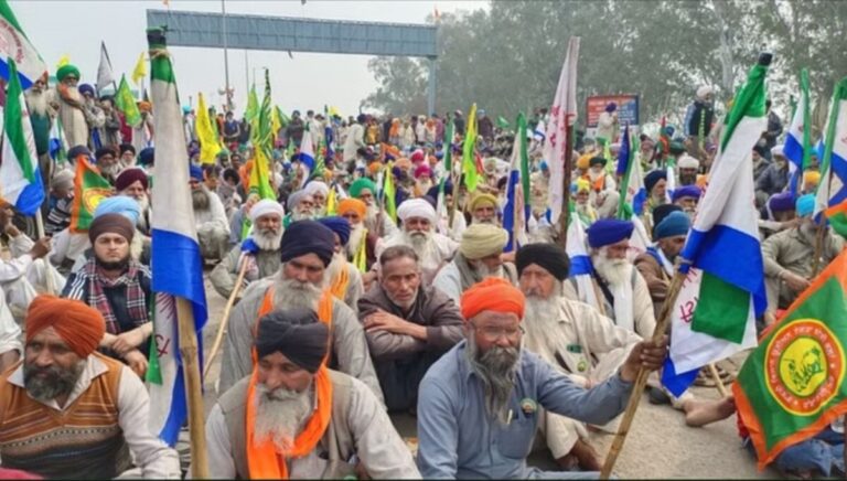 बांगड़ के गांवों ने किसानों का समर्थन जताया, प्रशासन को